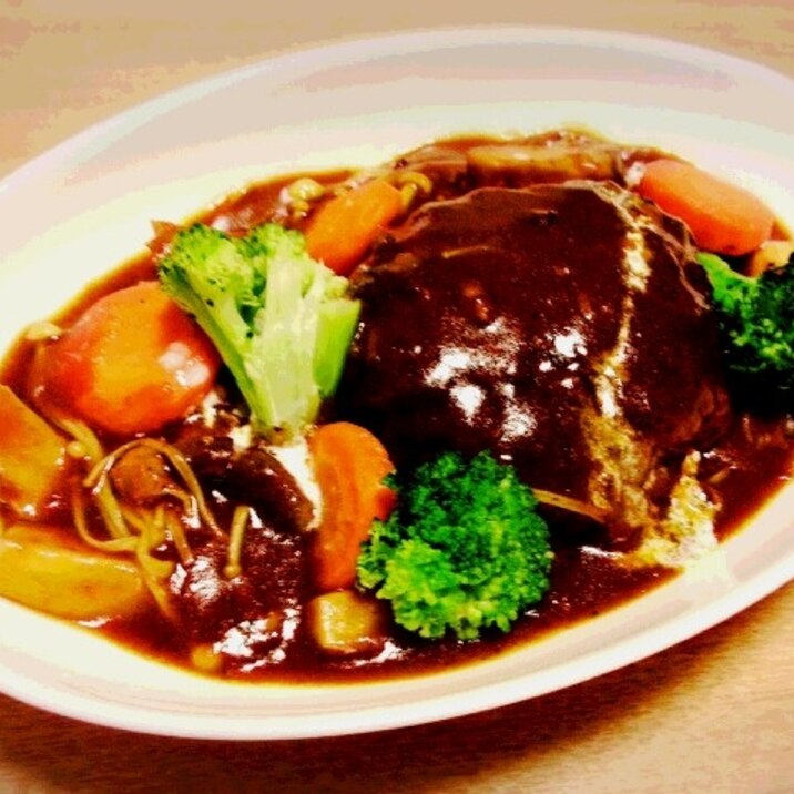 豆腐入り煮込みハンバーグ 市販のソースで簡単 レシピ 作り方 By こぶた 楽天レシピ 豆腐入り煮込みハンバーグ 市販のソースで簡単 レシピ 作り方 By こぶた 楽天レシピ